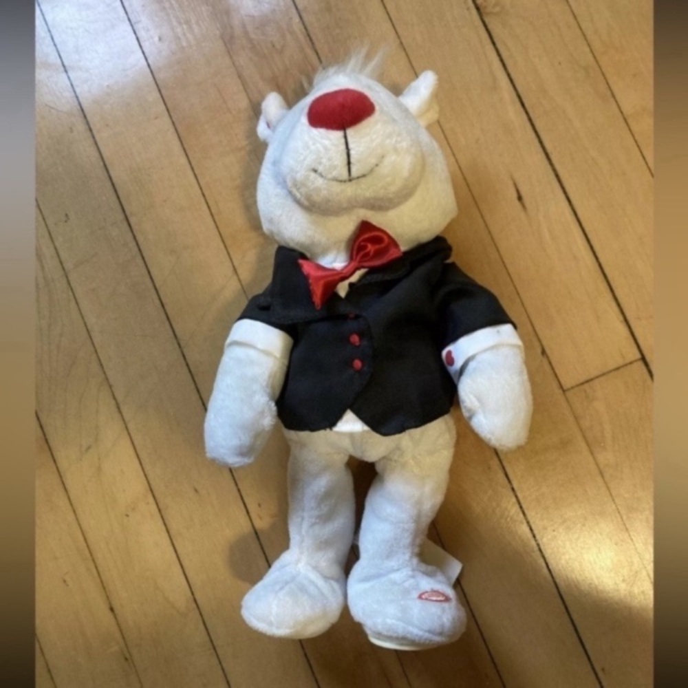 Gemmy Dancing Tuxedo Animatronic Bear